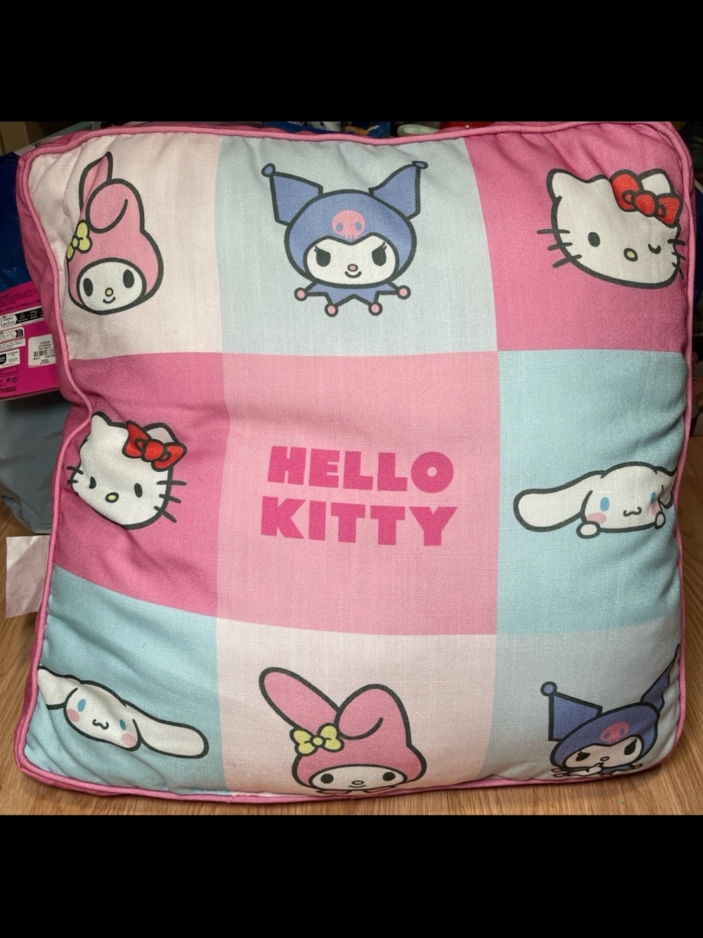 Sanrio Hello Kitty and Friends 17.72” x 17.72” Pillow Cushion Primark Exclusive